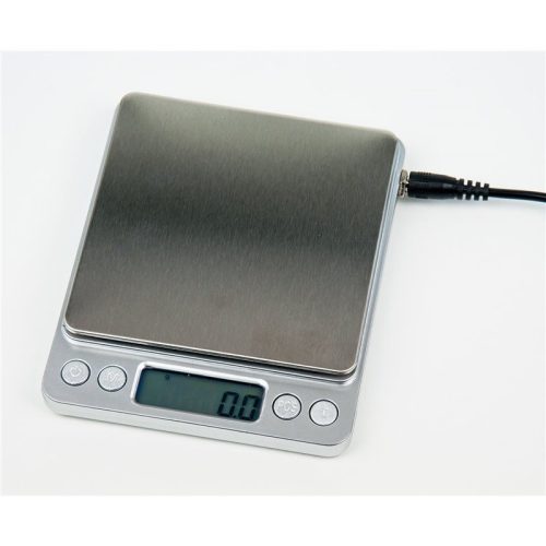 Cântar digital 2000/0.1 g, cu alimentare (PSU)