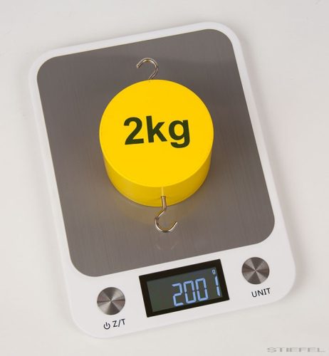 Balanță digitală, 15 kg/1 g, cu alimentare