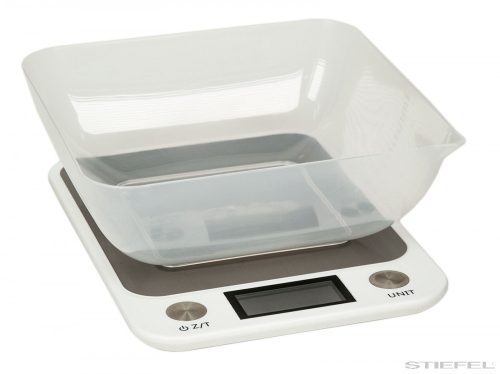 Balanță digitală, 15 kg/1 g, cu alimentare