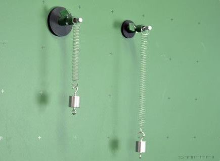 Bază magnetică, d66 mm, cu tub și cui