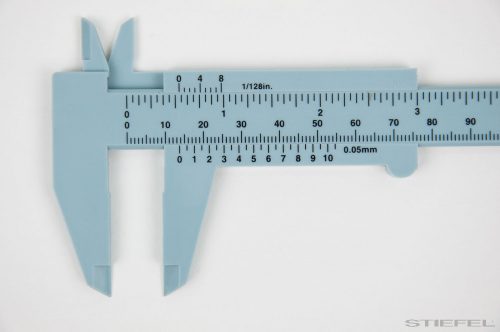 Șubler cu vernier, plastic