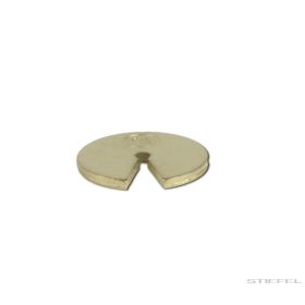   Greutate fantezată 10 g din oțel nichelat, disc calibrare laborator, diametru 2,8 cm