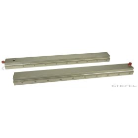 Șină și banc optic, graduată în mm, 2 x 500 mm