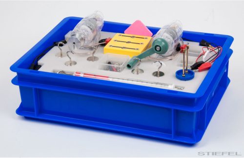 Trusă experimentală mecanică și termodinamică: Putere, Muncă și Eficiență