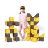 Set de cuburi magnetice moi JollyHeap Medium – 50 piese