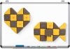 Set de cuburi magnetice moi JollyHeap Medium – 50 piese