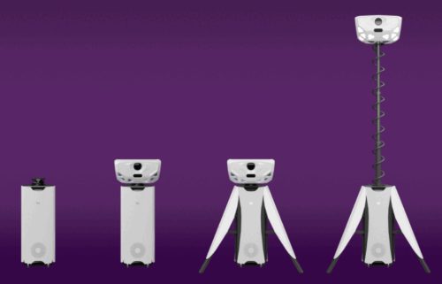 Möve - dispozitiv interactiv de gimnastică portabil LÜ  (6200 lumeni)