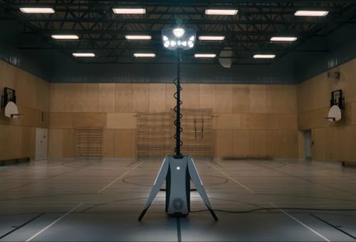 Möve - dispozitiv interactiv de gimnastică portabil LÜ  (6200 lumeni)