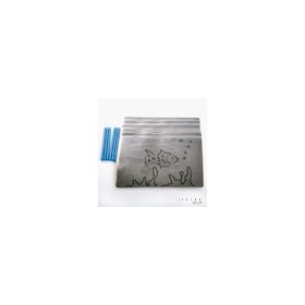 Set tablă de scris cu gel magnetic