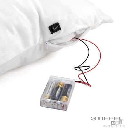 Pernă vibrantă pentru îmbrățișare