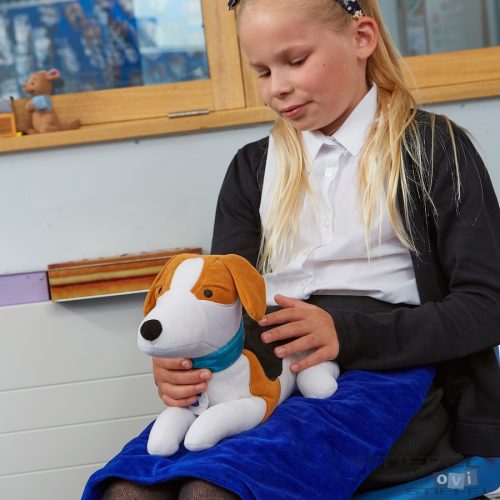 Câine îngreunat /Beagle (1.06kg)  cu pernă (907g)