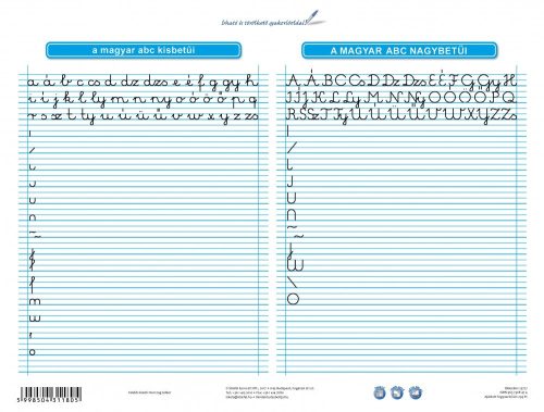 Alfabetul maghiar- fișă de studiu și de lucru