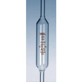 Pipetă, sticlă Soda, MBL, One Mark Class AS, 10ml 