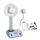 Kit Van de Graaff de 400.000 volți cu 10 accesorii electrostatice (set complet)