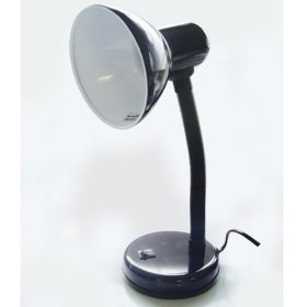 Lampă cu braț de bancă negru E14 Holder