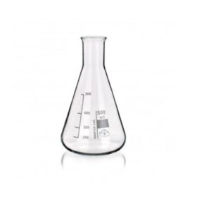   Erlenmeyer cu gât îngust, sticlă borosilicată - 250ml x 10buc