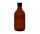Sticle Winchester din sticlă chihlimbar cu capac cu șurub negru R3/24 - 100mL x 20 buc