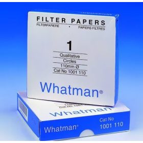   Hârtie de filtru Whatman, Ø18,5 cm, debit mediu, calitativ din celuloză - 100 buc.