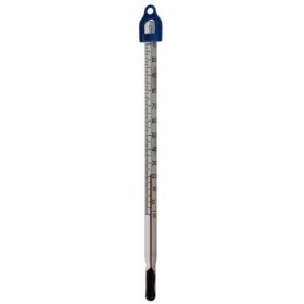   Termometru, 155mm, imersie totală, spirit roșu, -10/110°C 