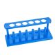 Suport pentru  tub de testare, 6 găuri, plastic (pachet de 10)