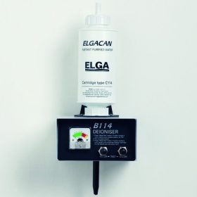   Deioniser Elgastat B114 cu patru cartușe C114 fără baterie