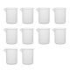 Set 10 pahare din polipropilenă – 100 și 250 ml