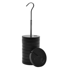 Set masă, cu fantă, oțel, 10x100g 