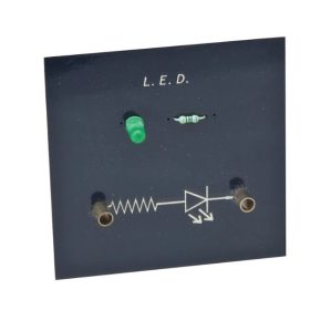 Placă LED cu modul de circuit simplu, verde 