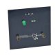 Placă LED cu modul de circuit simplu, verde 