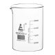Pahare de laborator 1000 ml din sticlă – 6 bucăți