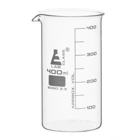 Pahare de laborator formă înaltă 400 ml – 6 bucăți