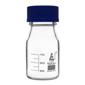   Sticlă Reagent gradat, sticlă borosilicată, cu capac cu șurub (GL 45) 100ml. (pachet de 10)