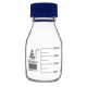 Sticlă Reagent gradat, sticlă borosilicată, cu capac cu șurub (GL 45) 250ml. (pachet de 10)