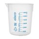 Pahar gradat din polipropilenă 500 ml, set 10 bucăți