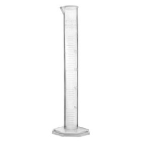   Cilindru de măsurat gradat-exagonal, cap. 25ml, polipropilenă (pachet de 10)