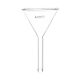 Filtru pâlnie 55mm, sticlă borosilicată, simplu la unghi de 60° (pachet de 10)
