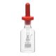 Pipetă de sticlă, sticlă transparentă, 60ml (pachet de 6)