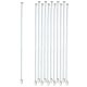 Sticlă Baghete din Sodă, 300 mm x 7 mm – Set 10 bucăți