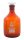 Sticlă de reactivi din sticlă ambrată cu dop din plastic - 250mL x 6 buc