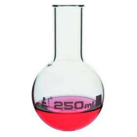   Sticlă borosilicată cu fund rotund și gât îngust - 250ml x 12buc
