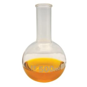   Sticlă borosilicată cu fund rotund și gât îngust - 500ml x 6buc