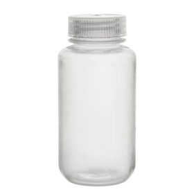   Sticlă pentru reactivi din polipropilenă cu gât lat și capac cu șurub - 250ml x 10buc