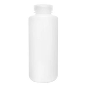   Sticlă pentru reactivi HDPE cu gât lat și capac cu șurub - 1L x 6 buc