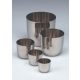 Crisete din Oțel Inoxidabil 25 mL, Ø35 mm – Set 10 bucăți