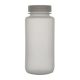Sticle din polipropilenă cu gura largă și capac cu șurub - 250mL x 12 buc