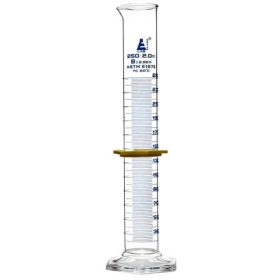   Cilindru de măsurare din sticlă gradat clasa B conform ASTM E1272 Std - 250mL