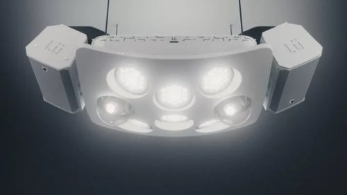 Dispozitiv interactiv de gimnastică cu ecran LÜ  (5200 lumeni)